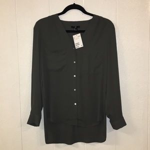 Deep olive green long sleeve